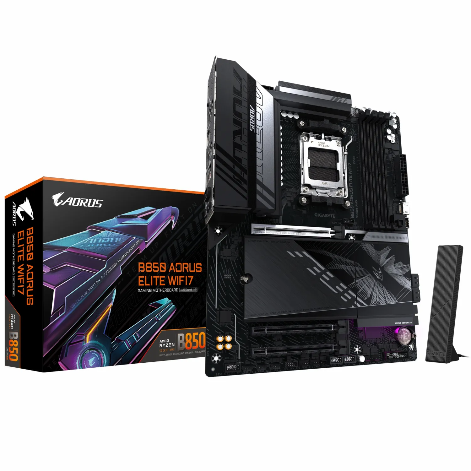 مادربرد GIGABYTE B850 AORUS ELITE WIFI7 — تصویر ۲