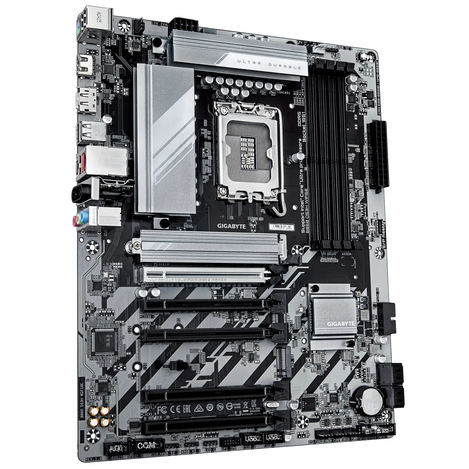 مادربرد GIGABYTE B860 GAMING X WIFI6E — تصویر ۳