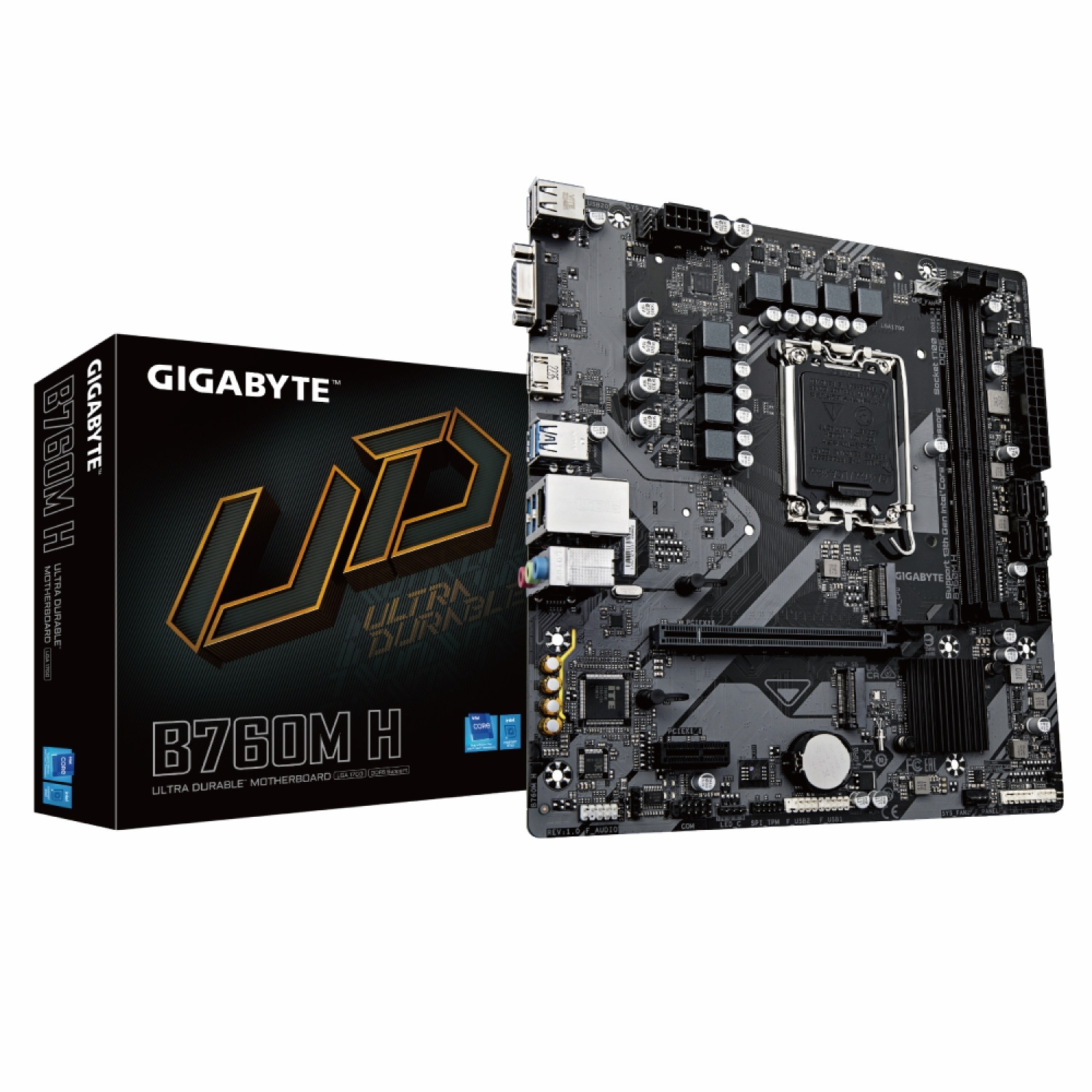 مادربرد گیگابایت GIGABYTE B760M-H D5 (rev. 1.0)