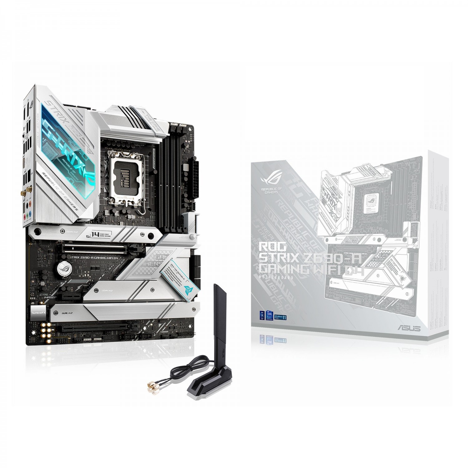 مادربرد ایسوس ASUS ROG STRIX Z690-A GAMING WIFI D4 — تصویر ۲