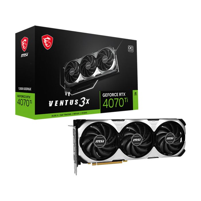 کارت گرافیک RTX 4070 Ti MSI VENTUS 3X OC 12GB