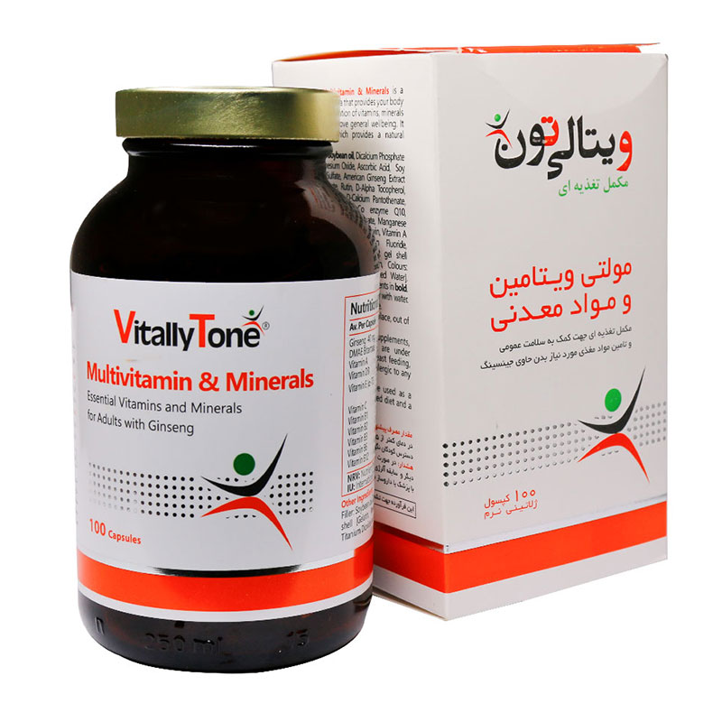 مولتی ویتامین و مینرال ویتالی تون 60 عددی
