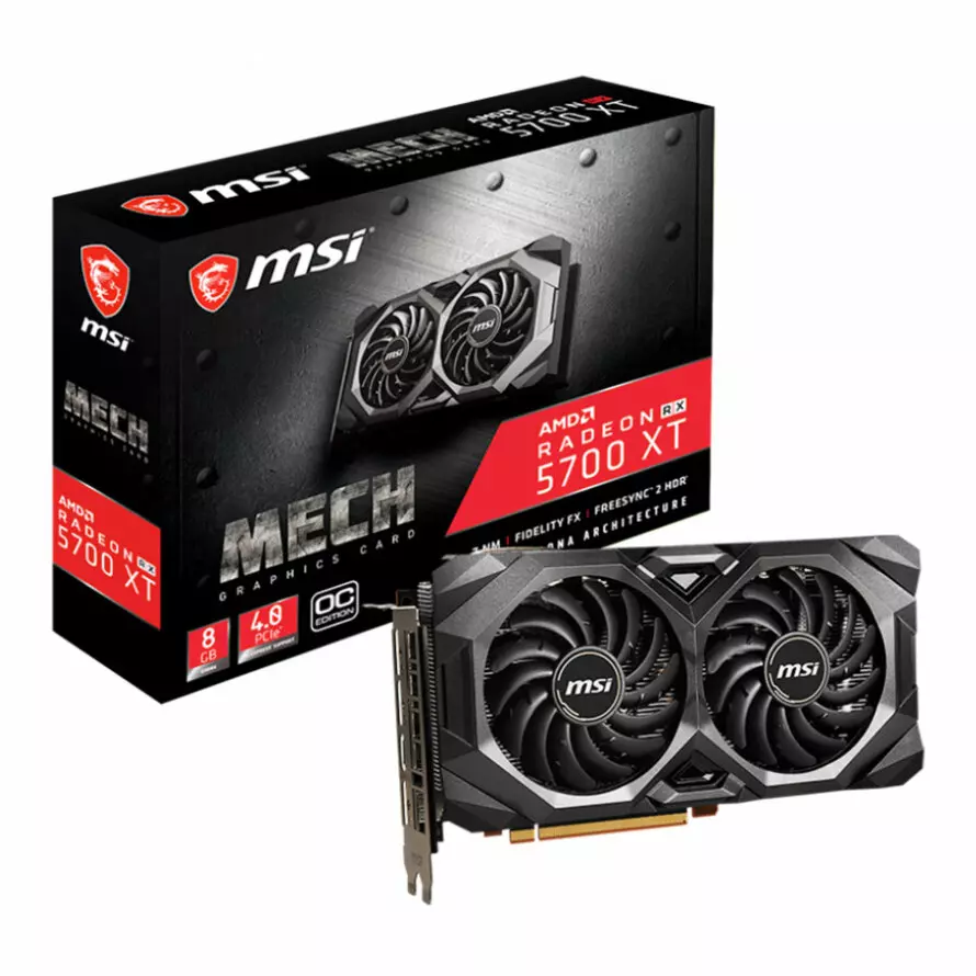 کارت گرافیک MSI Radeon RX 5700 XT MECH OC 8GB