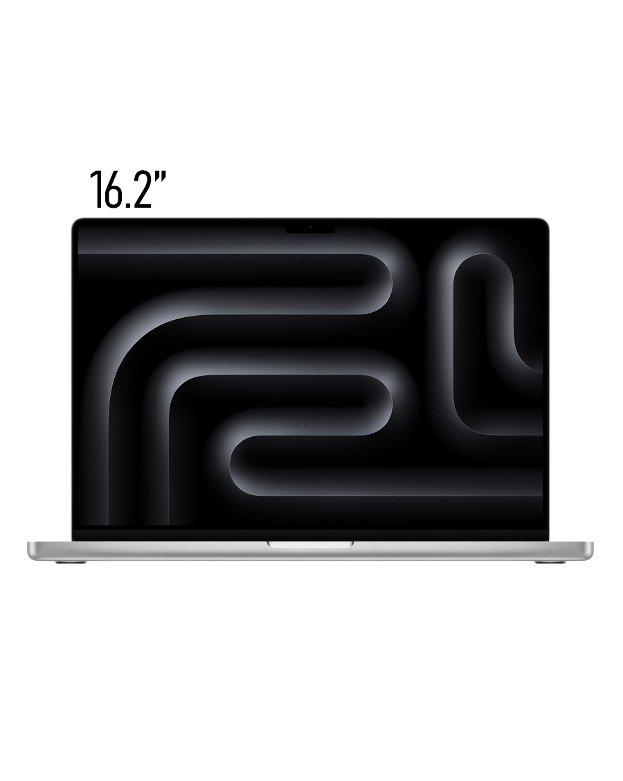 لپ تاپ Apple مدل MacBook Pro (MGE74) M5 Max 16.2-inch 2026 Silver حافظه 2 ترابایت و رم 36 گیگابایت رنگ نقره ای