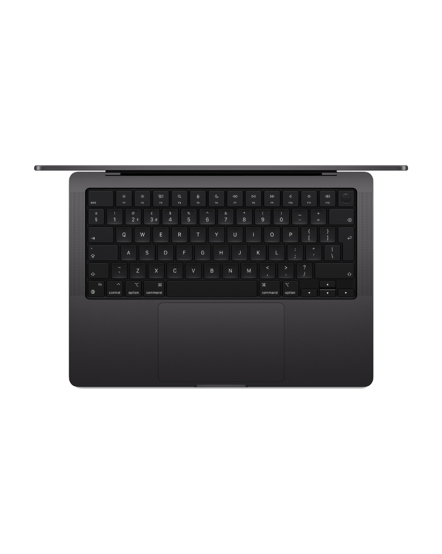 لپ تاپ Apple مدل MacBook Pro (MGDU4) M5 Max 14.2-inch 2026 Space Black حافظه 2 ترابایت و رم 36 گیگابایت رنگ مشکی — تصویر ۳