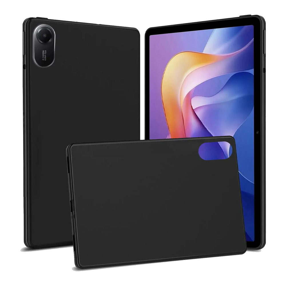 قاب محافظ ژله ای مشکی مخصوص تبلت شیائومی Redmi Pad 2 — تصویر ۲