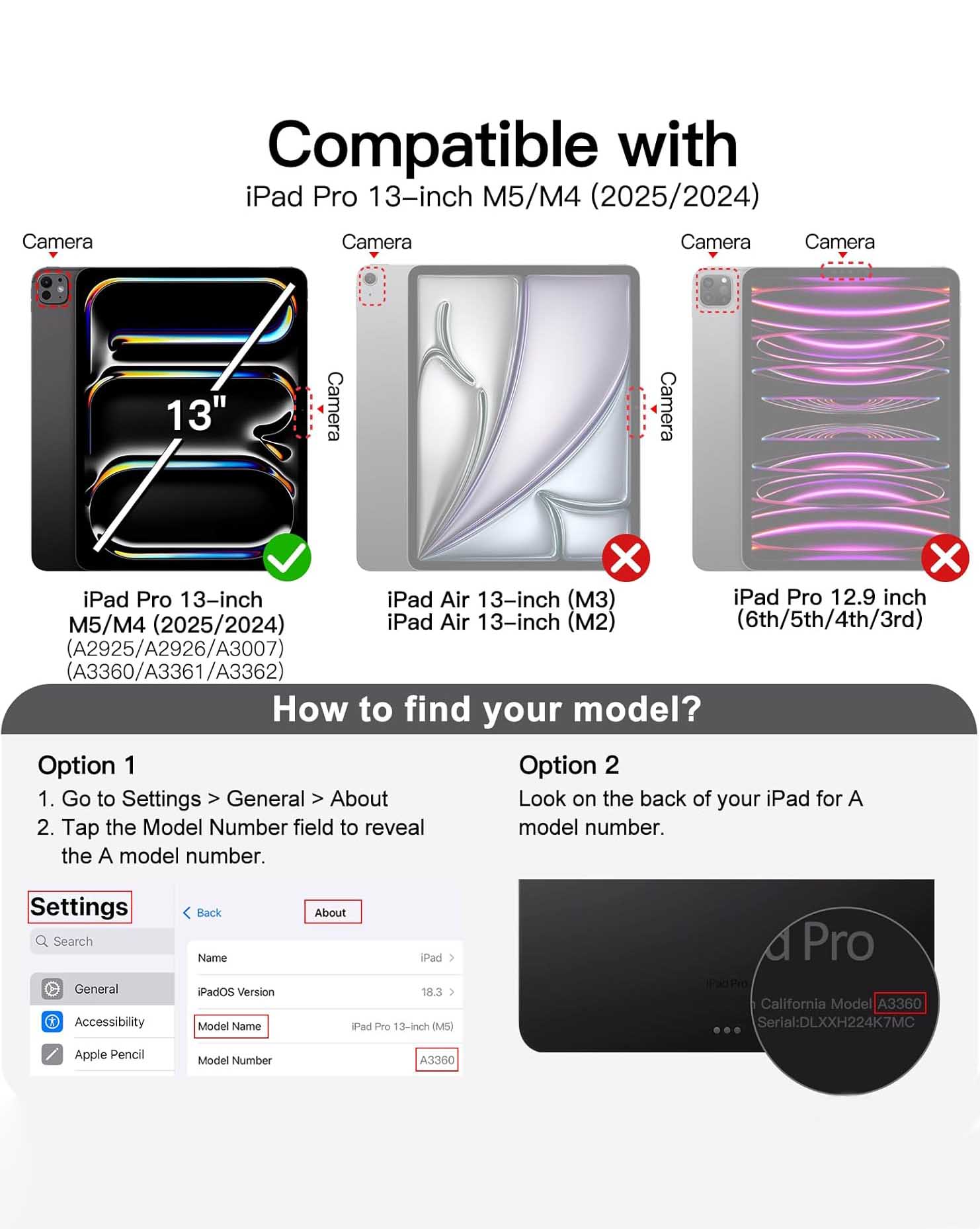 قاب محافظ ژله ای شفاف مخصوص تبلت اپل iPad Pro 13″ 2024 & 2025 — تصویر ۳