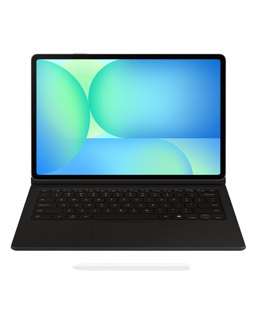کیف کیبورد دار سامسونگ مدل Book Cover Keyboard With AI Key مخصوص Galaxy Tab S10 FE Plus — تصویر ۲