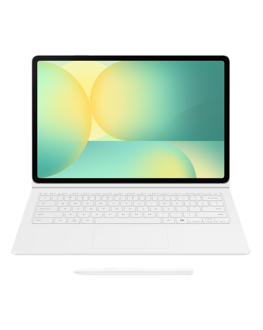 کیف کیبورد دار سامسونگ مدل Book Cover Keyboard With AI Key مخصوص Galaxy Tab S10 FE Plus — تصویر ۴
