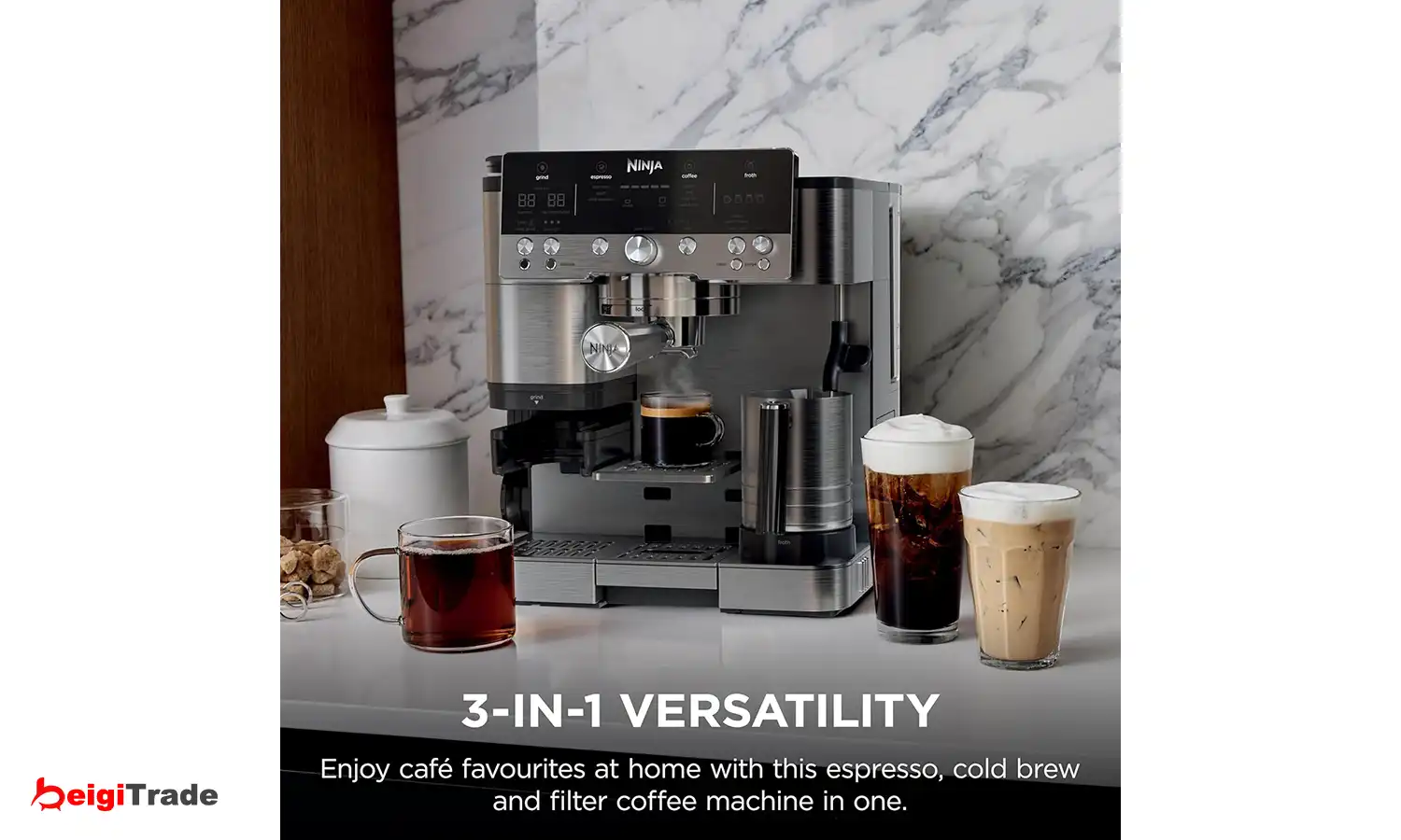 اسپرسوساز نینجا مدل ES601 — تصویر ۸