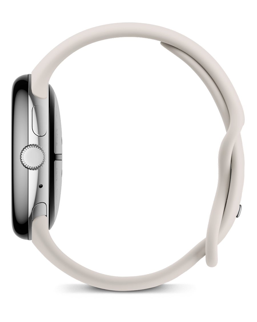 ساعت هوشمند گوگل مدل Pixel Watch 3 – 45mm رنگ مشکی مات با بند اکتیو Obsidian — تصویر ۵
