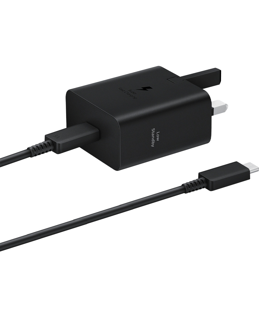 شارژر دیواری سامسونگ 45W – آداپتور 45 وات سامسونگ با کابل دو متری اورجینال
