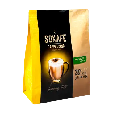 کاپوچینو بدون شکر سوکافه 20 عددی — تصویر ۲