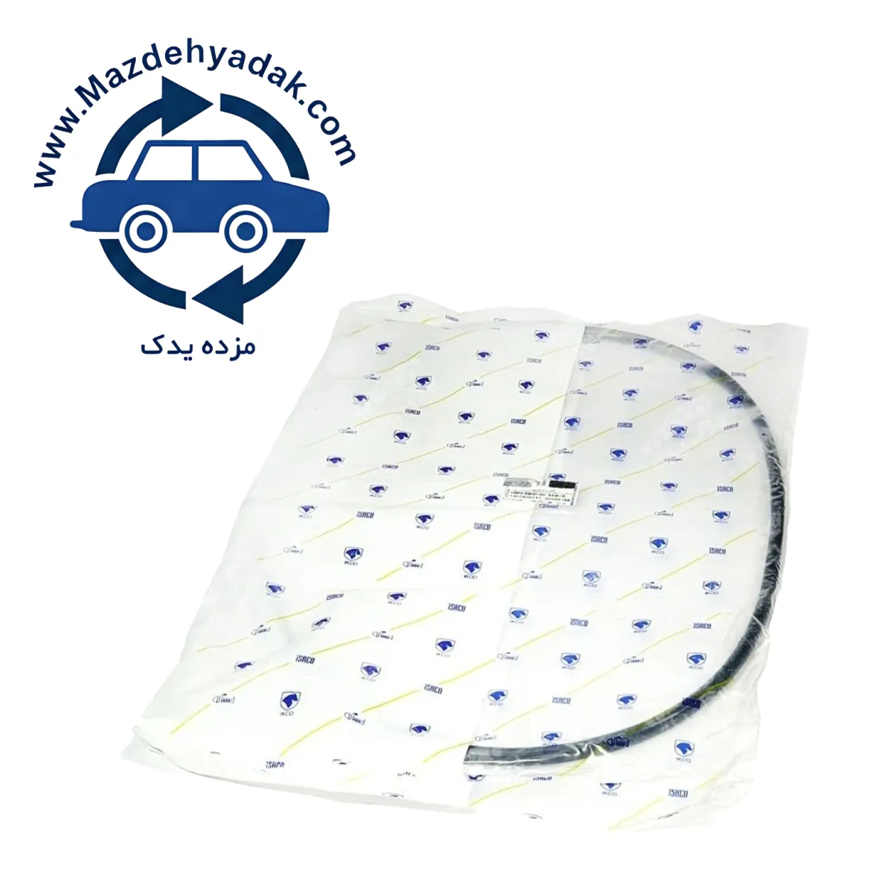کابل ترمز دستی چپ پژو 405 شرکتی ایساکو اصل 1380600399 — تصویر ۳
