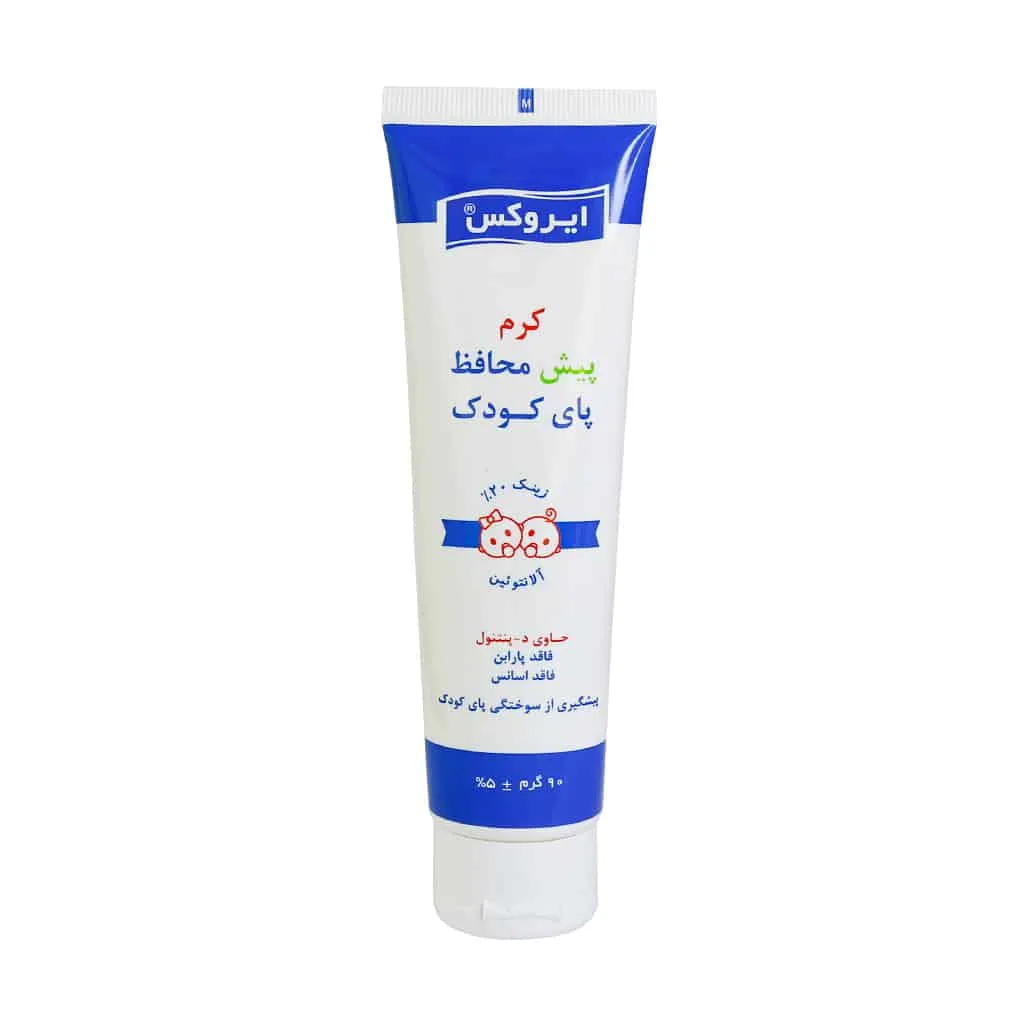 کرم محافظ پای بچه ایروکس حاوی زینک 20٪ ایروکس — تصویر ۲