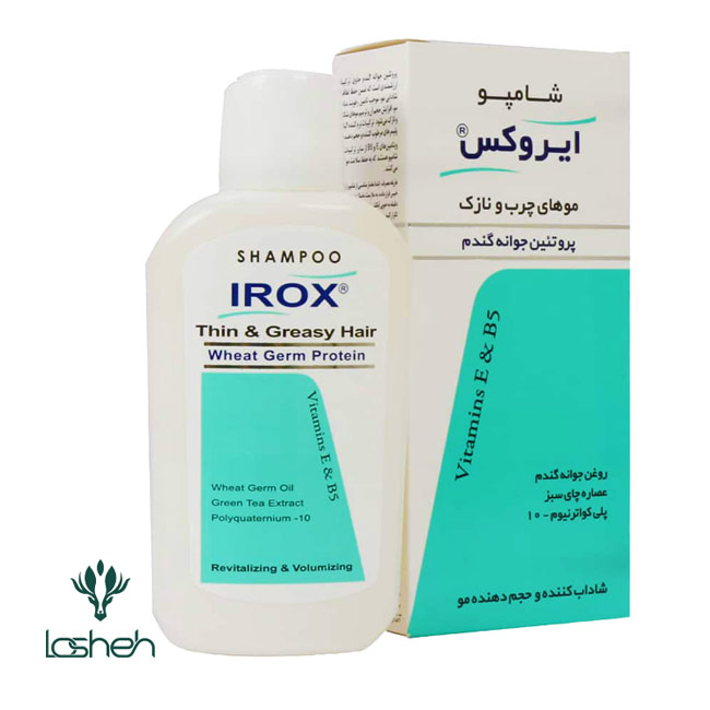 شامپو موی چرب پروتئین جوانه گندم ایروکس — تصویر ۴