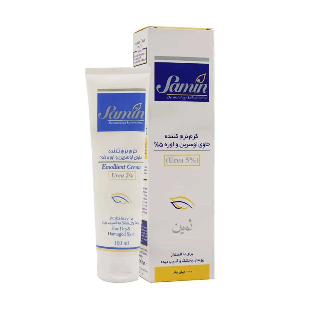 کرم نرم کننده حاوی اوسرین و اوره 5٪ ثمین ۱۰۰ میلی‌لیتر — تصویر ۳