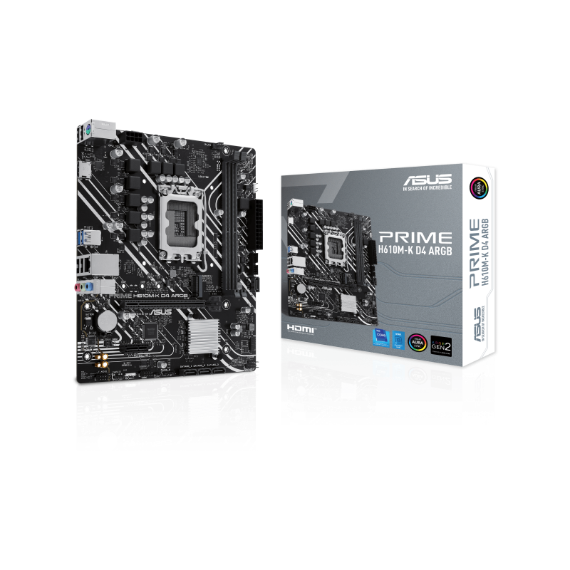 مادربرد ایسوس ASUS PRIME H610M-K D4 ARGB