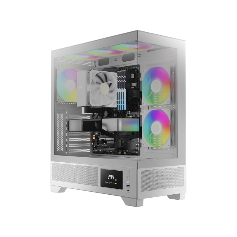 کیس گیم دیاس مدل ATLAS M1 WH — تصویر ۵