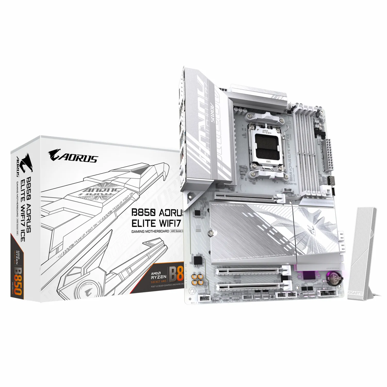 مادربرد GIGABYTE B850 AORUS ELITE WIFI7 ICE