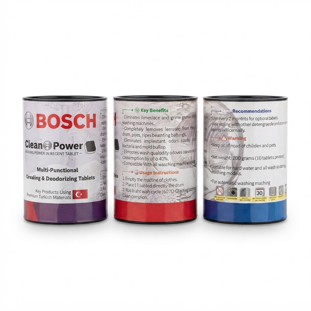 جرم گیر لباسشویی Clean Power بوش Bosch ۱۰ عددی | درجه یک و قدرتمند