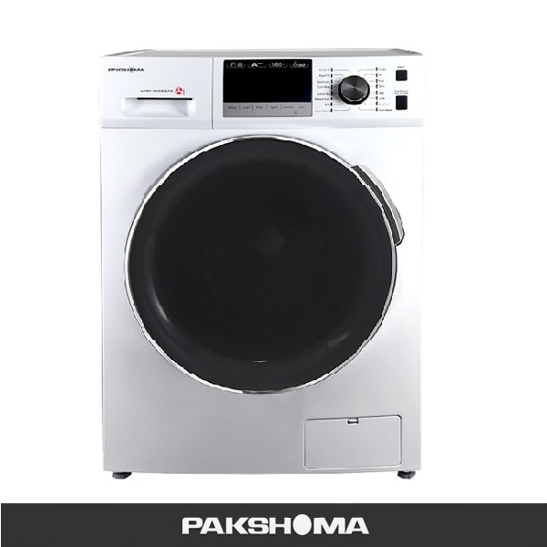 ماشین لباسشویی پاکشوما مدل BWF 40806 WT ظرفیت ۸ کیلوگرم