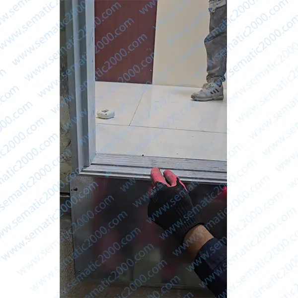 سیل پاخور عرض 120 درب آسانسور حریری — تصویر ۳
