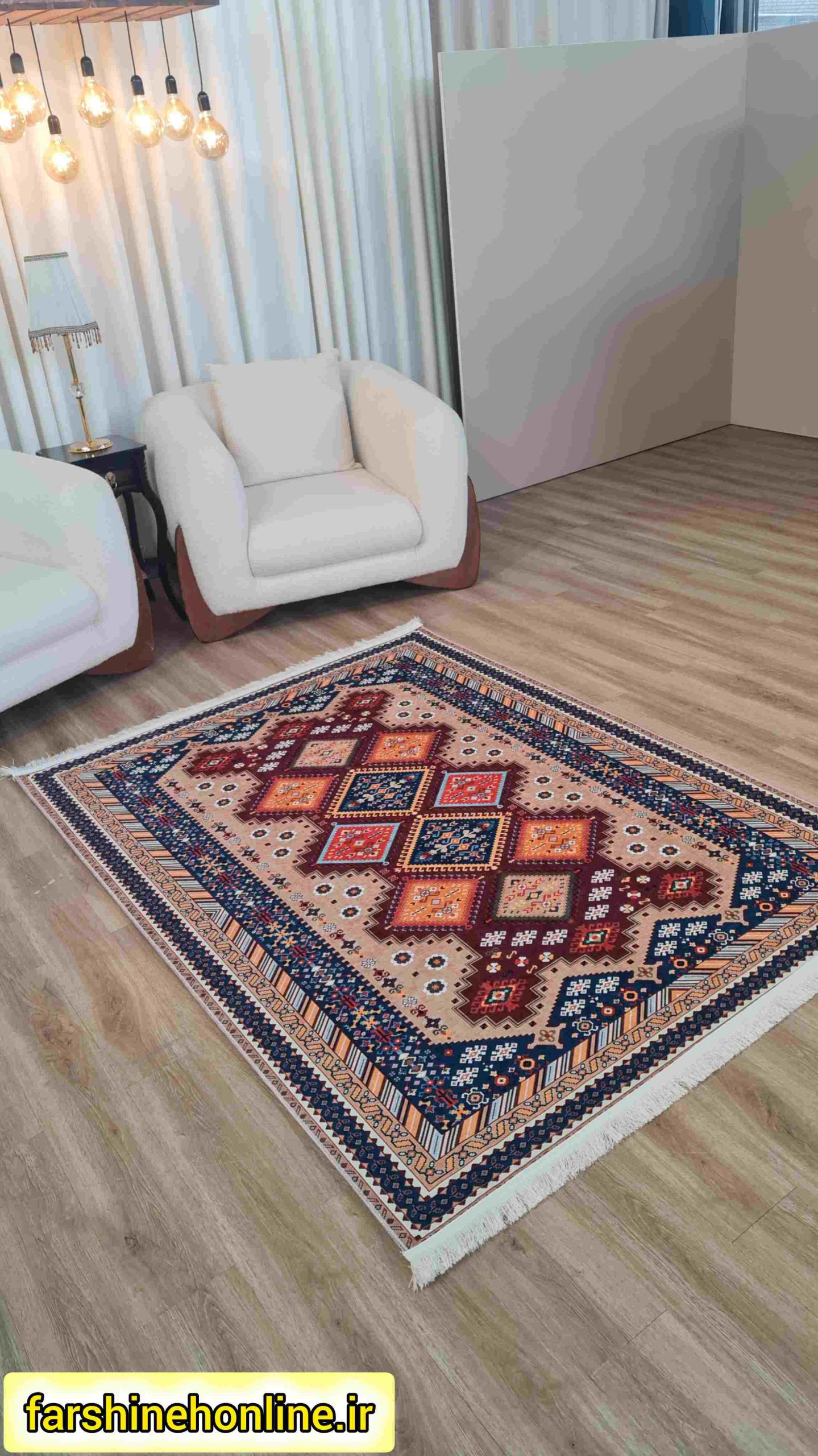 فرشینه سنتی مدل عشایری – اتاق مناسب خواب و پذیرایی — تصویر ۷