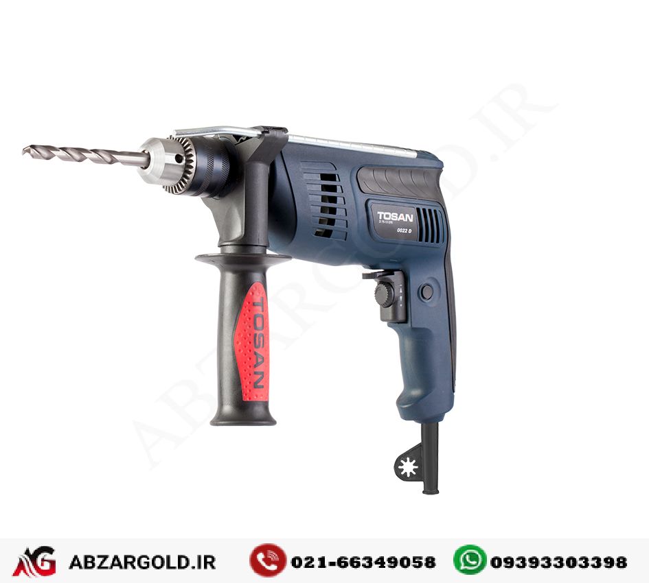 دریل چکشی 13 میلی‌متر 750 وات آچاری مدل 0022D — تصویر ۵