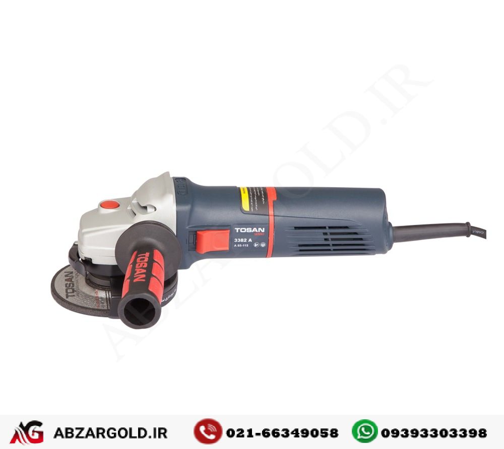 مینیفرز آهنگری 115 میلیمتر 850 وات سری پلاس مدل 3382A — تصویر ۸