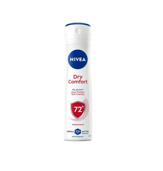 اسپری ضد تعریق زنانه نیوا Dry Comfort حجم 150 میلی لیتر