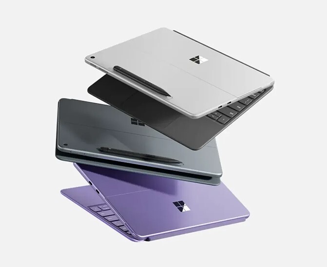 سرفیس پرو 12 – 16/512 مدل 2026 پردازنده Snapdragon Xplus سایز 12 اینچ رنگ پلاتینیوم نو همراه با keyboard + Pen — تصویر ۳