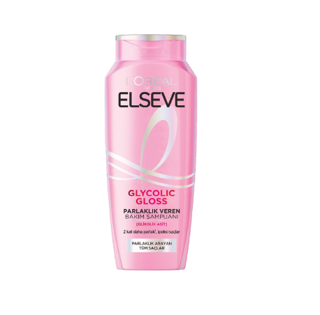 شامپو درخشان کننده مو لورال Loreal مدل Glycolic Gloss حجم 300 میلی لیتر