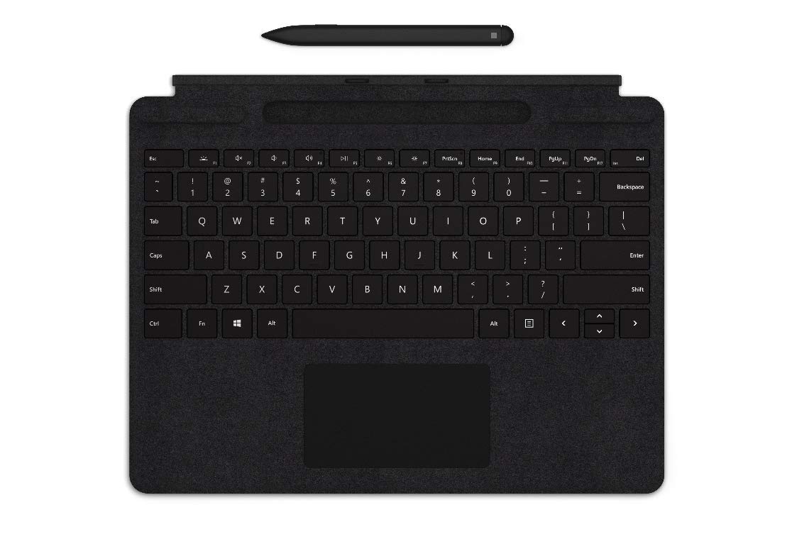 کیبورد سرفیس پرو سیگنچر Surface Pro Signature Keyboard با فینگر پرینت مخصوص پرو 8,9,10,11 — تصویر ۴