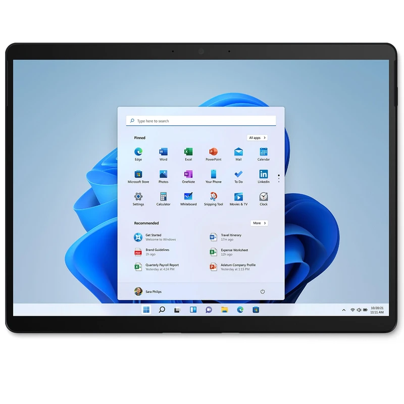 سرفیس پرو 8 i7 1185G7 – 16/256 رنگ مشکی درحد نو — تصویر ۴