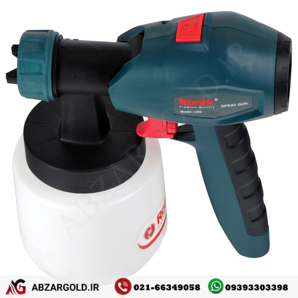 پیستوله برقی خرطومی 650 وات رونیکس 1365 — تصویر ۸