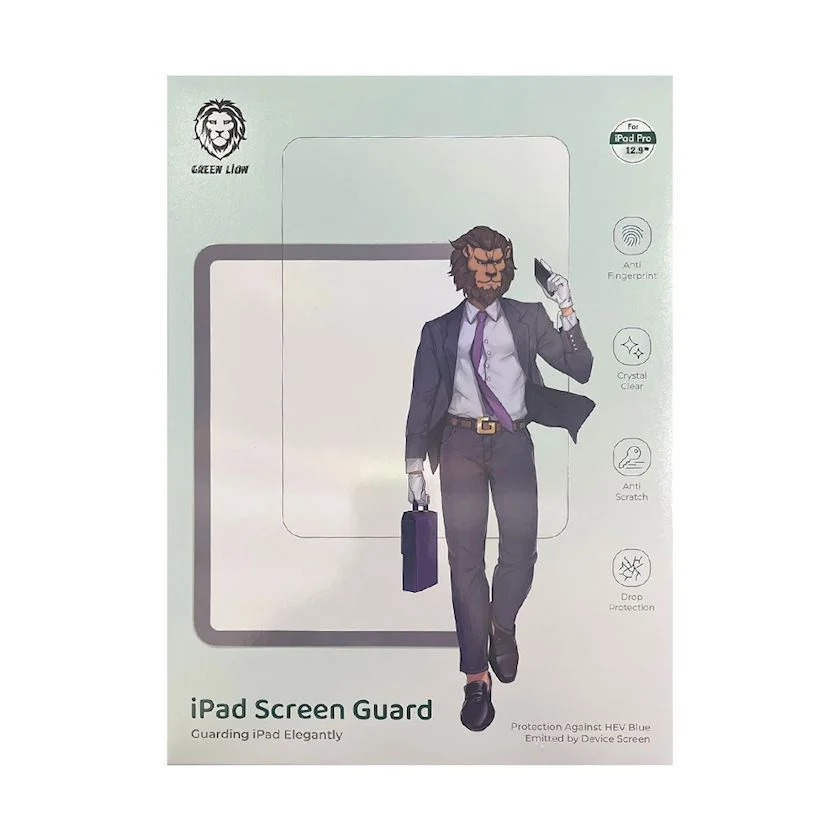 گلس iPad Pro 13 inch برند Green Lion