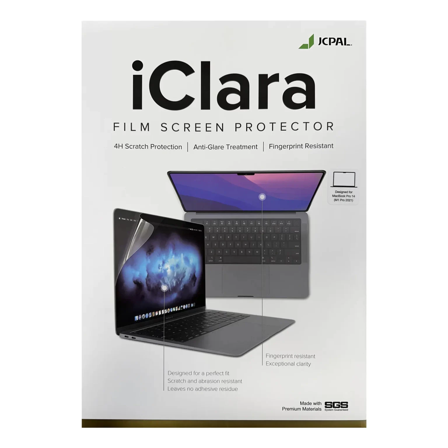 گلس FILM SCREEN PROTECTOR 14 inch برند iClara