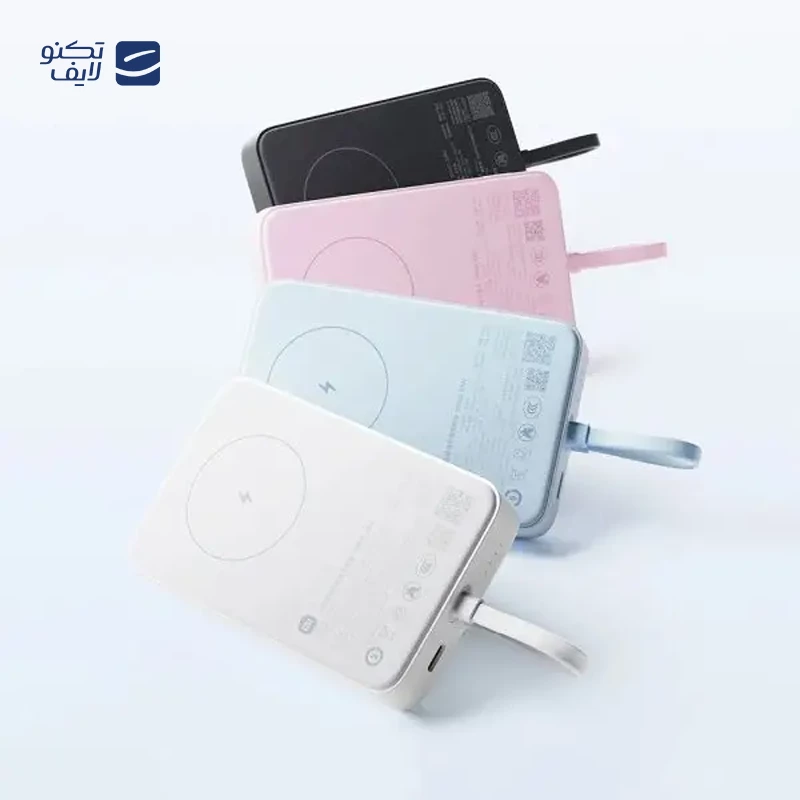 پاوربانک شیائومی مدل Magnetic WPB1007MI ظرفیت 10000 میلی آمپر ساعت — تصویر ۵