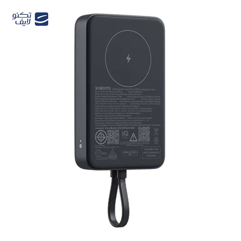 پاوربانک شیائومی مدل Magnetic WPB1007MI ظرفیت 10000 میلی آمپر ساعت — تصویر ۶