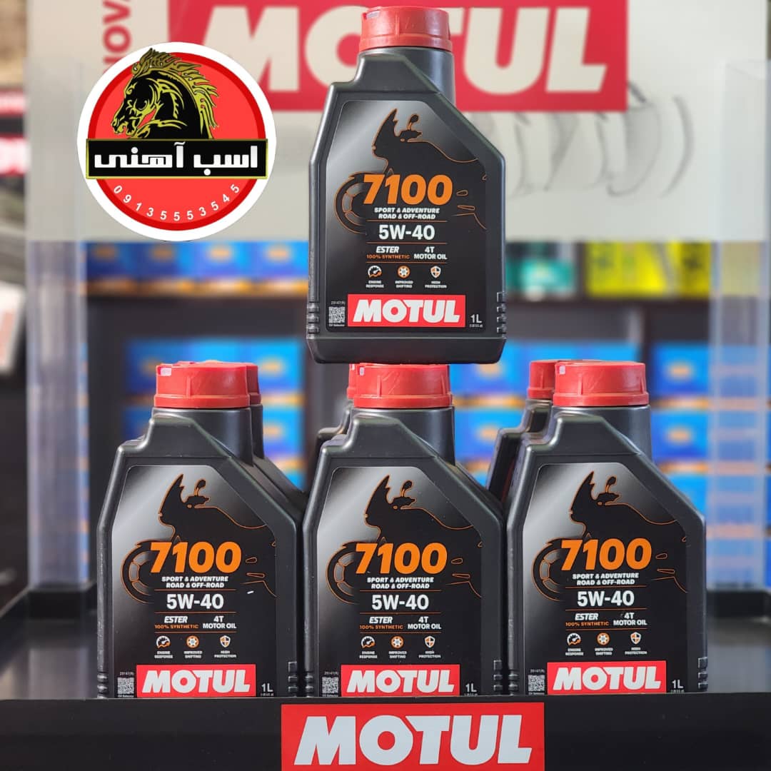 روغن موتول 7100 گرانروی 5W40 یک لیتری | MOTUL — تصویر ۳