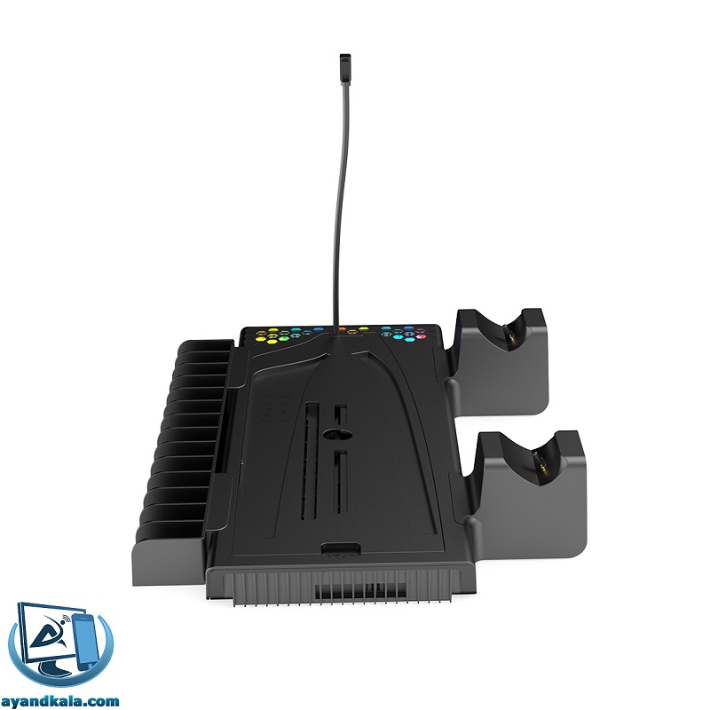 پایه شارژر و خنک کننده تسکو مدل TGS16 War Vault مناسب PS5 — تصویر ۵