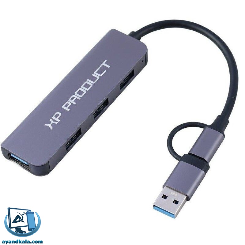 هاب USB 3.0 ایکس پی پروداکت مدل XP-H829U — تصویر ۴