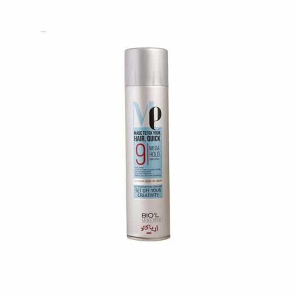 اسپری حالت دهنده مگاهلد بیول Biol Mega Hold hair Spray — تصویر ۲