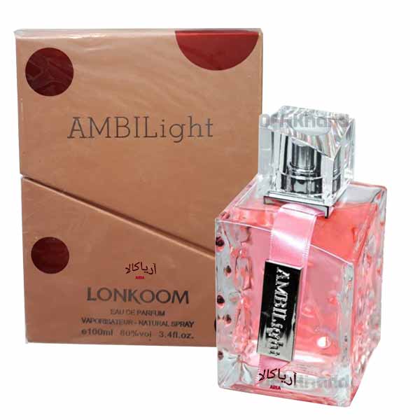ادوپرفیوم زنانه صورتی آمبی لایت PARFUM AMBILIGHT — تصویر ۳