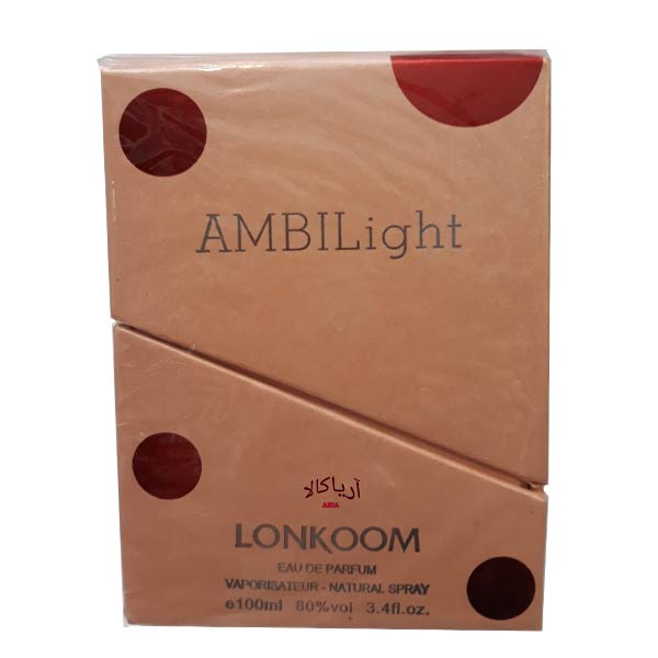 ادوپرفیوم زنانه صورتی آمبی لایت PARFUM AMBILIGHT — تصویر ۴