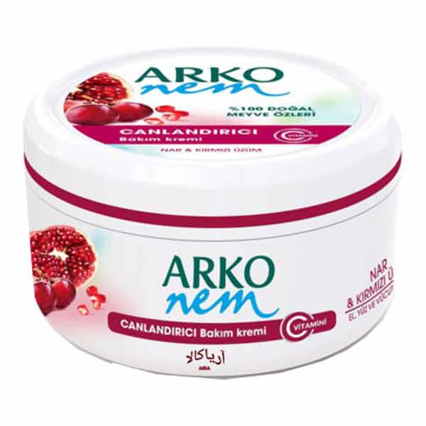 کرم آرکو نم مرطوب عصاره انار ARKO NEM Natural Cream — تصویر ۲
