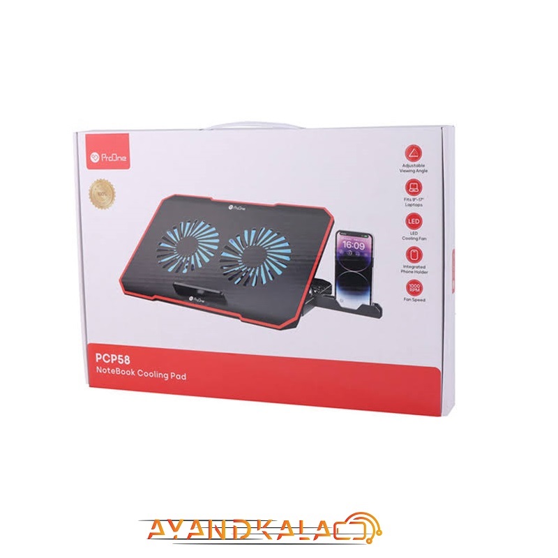پایه خنک کننده لپ تاپ پرووان مدل PCP58 — تصویر ۶