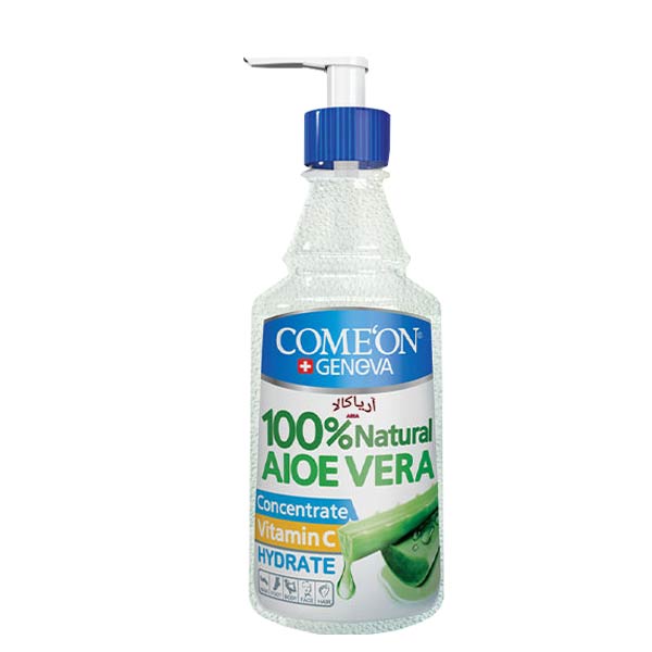 ژل آبرسان آلوئه ورای کامان پمپی Comeon Aloevera Gel — تصویر ۲