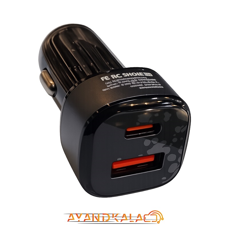 شارژر فندکی 52.5 وات آکو مدل AC-C18 — تصویر ۲